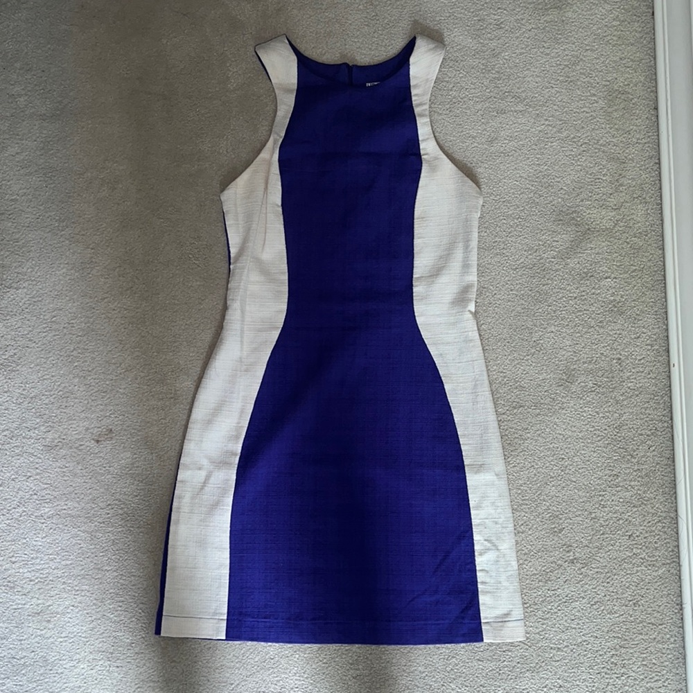 Purple cocktail dress